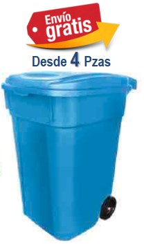 Bote Sablon Ruedas y Tapa color completo