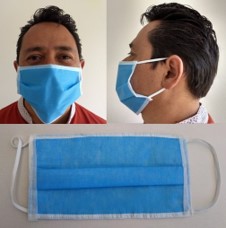 cubrebocas tricapa desechable