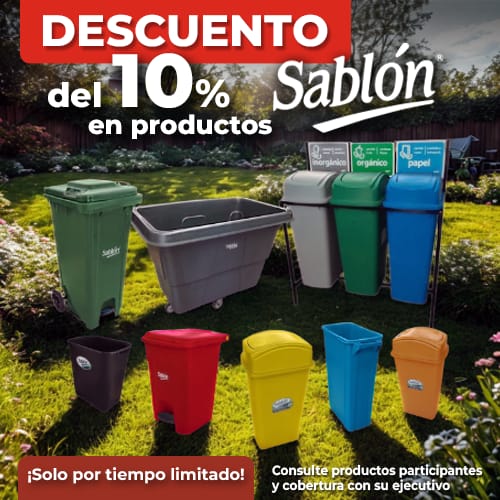 Botes de basura Sablón